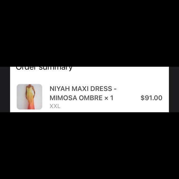 runaway the label Dresses & Skirts - Maxi Dress - Mimosa Ombré